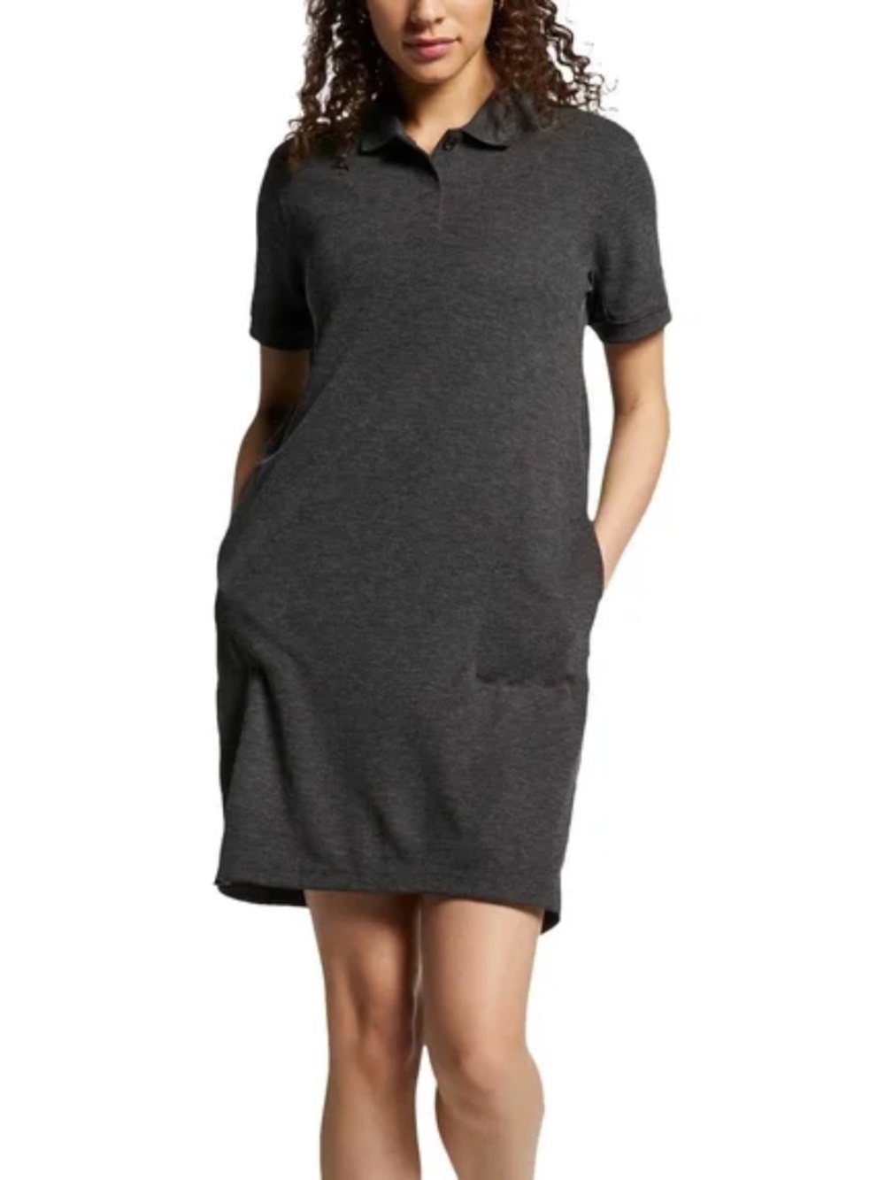 Nike Charcoal Polo Dress